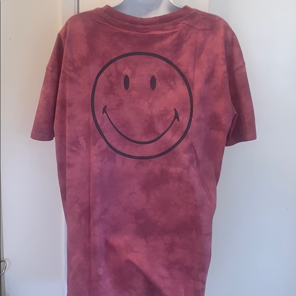 Smiley Originals smile more in tie die Mauve new - Picture 7 of 15